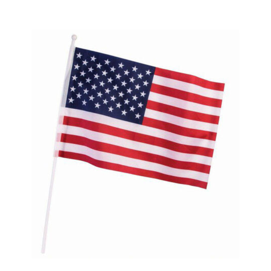 Happy 4th - American Pride Flag 12ct/Display Each