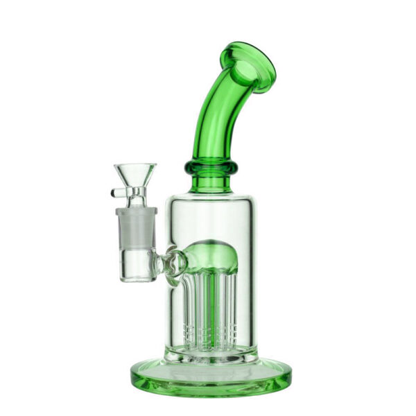 Glass Bong Art Clear 9.5"