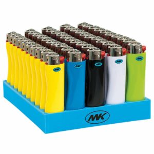 MK Flint Small Lighter Assorted Color 50CT