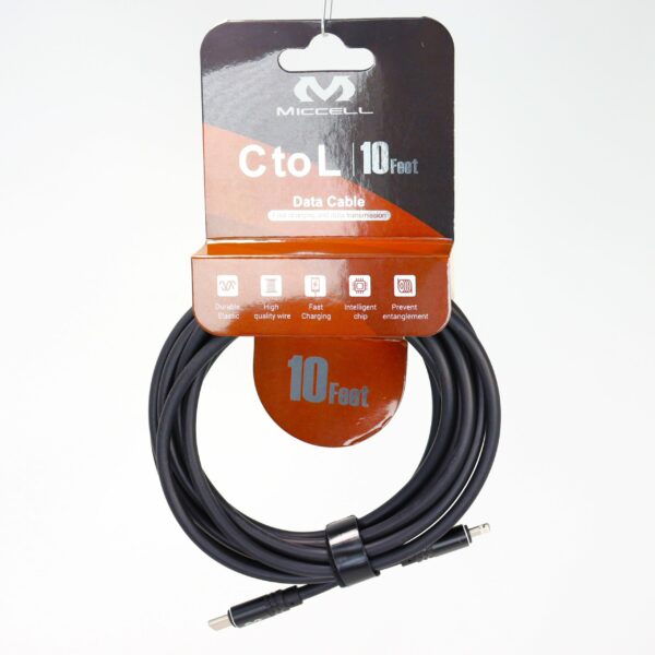 Miccell Fast Charging C to iPhone Type (S2151) 10FT